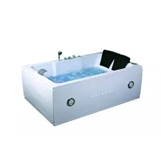 SDI Factory Direct, 2 personas, bañera de hidromasaje para interiores, bañera de hidromasaje SPA con modelo de Bluetooth 51A 