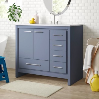 Juego de tocador para baño individual de 40 "Arvilla
