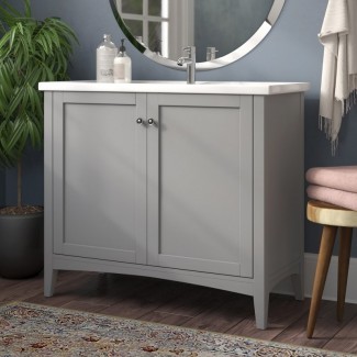 Juego de tocador para baño individual de 40 "Maegan