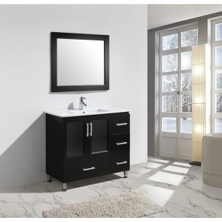 Juego de tocador de baño individual Pratt de 40 "