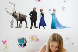 Decoración de la habitación de Frozen