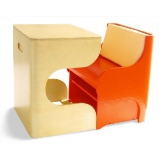  Muebles para niños que ahorran espacio: escritorio y silla Pkolino Klick 