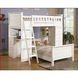 acme 10970A Willoughby Twin Loft Bed