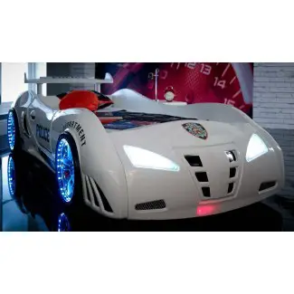  Speedster Police Racing Cama para automóviles - Tienda de camas para automóviles | 