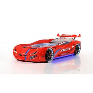  MVN1 Racer - Rojo | Camas de coche de carreras para niños 