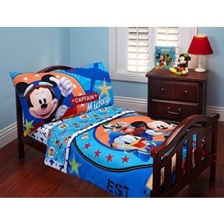 Juego de cama Disney Baby Mickey Mouse para niños pequeños