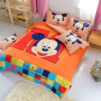  Juegos de cama Mickey Mouse Lilo y Stitch Twin Full Queen 