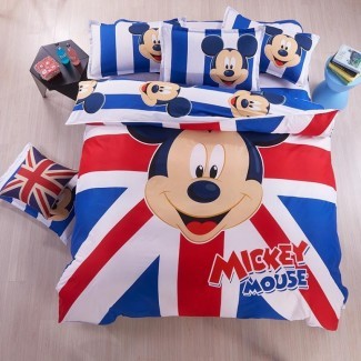  Juego de cama con diseño de Mickey Mouse 