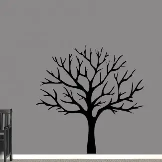 Etiqueta de la pared del árbol de invierno Aquinas (juego de 3) 