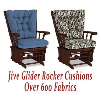  Cojines de rocker Glider para silla Jive 