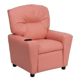  Flash Furniture BT-7950-KID-PINK-GG Contemporary Pink ... 