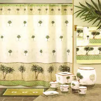  Decoración de baño de Palm Tree - Ideas de decoración Ideas de decoración 