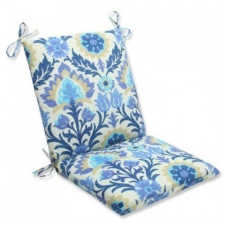  Almohada Perfect Outdoor Santa Maria Squared Squared Corners Chair Cushion, Azure 