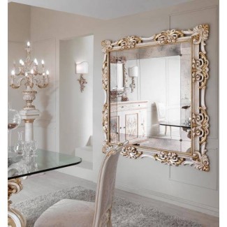  15 La mejor colección de grandes espejos de pared enmarcados en blanco 