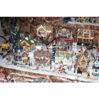  Ideas de exhibición de la aldea de Navidad (con fotos) | eHow 