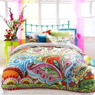  Ropa de cama colorida | 