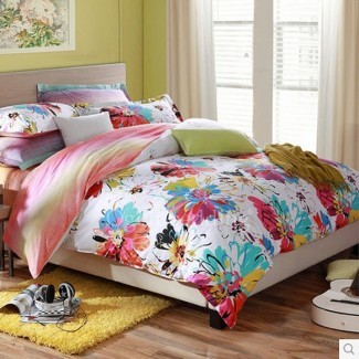  Conjuntos de ropa de cama para niños coloridos, florales, artísticos y florales ... 
