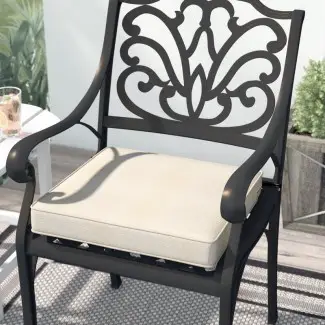  Cojín cuadrado para silla de comedor para exteriores Searcy FadeSafe ™ 