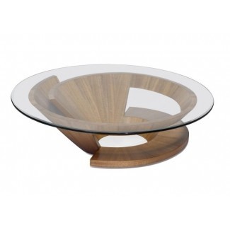  50 ideas de mesas de café de vidrio circular | Mesa de centro 