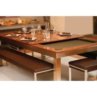  10 diseños de mesa de comedor Cool Pool Table - Housely 
