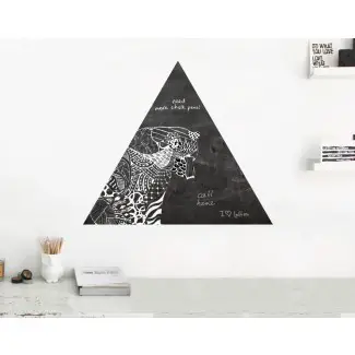  Triangle Chalkboard - SU TIENDA DE DECALACIONES | NZ Designer Wall 