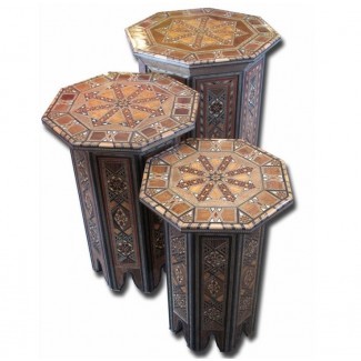  La elegancia de la mesa de centro marroquí Diseño de muebles 