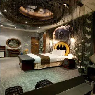  Ideas de estilo interior de dormitorio temático de Batman 