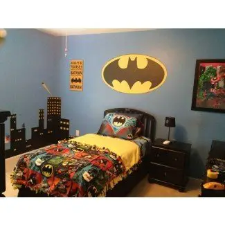  Ideas de decoración de dormitorio y ropa de cama de Batman para tu pequeño ... 