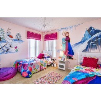  Decoración de la habitación Frozen - 10 ideas de decoración de la habitación inspirada en Frozen 