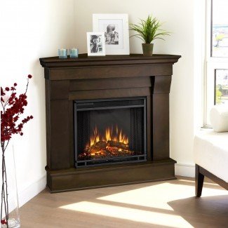  Inspirations: Beautiful Corner Fireplace TV Stand For ... 