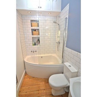  Interior: Ideas de bañera y ducha de baño Bloque de vidrio ... 