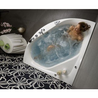  Bañera de hidromasaje de esquina: la solución perfecta para pequeñas ... 