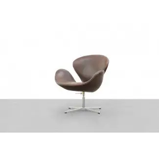  3320 Swan Chair de Arne Jacobsen para Fritz Hansen, 1957 