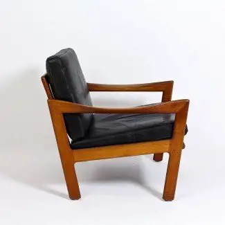  Par de sillones de los años 60 de Illum Wikkelso para Niels 