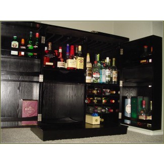  Muebles: gabinete de licor de lujo con cerradura para elegante ... 