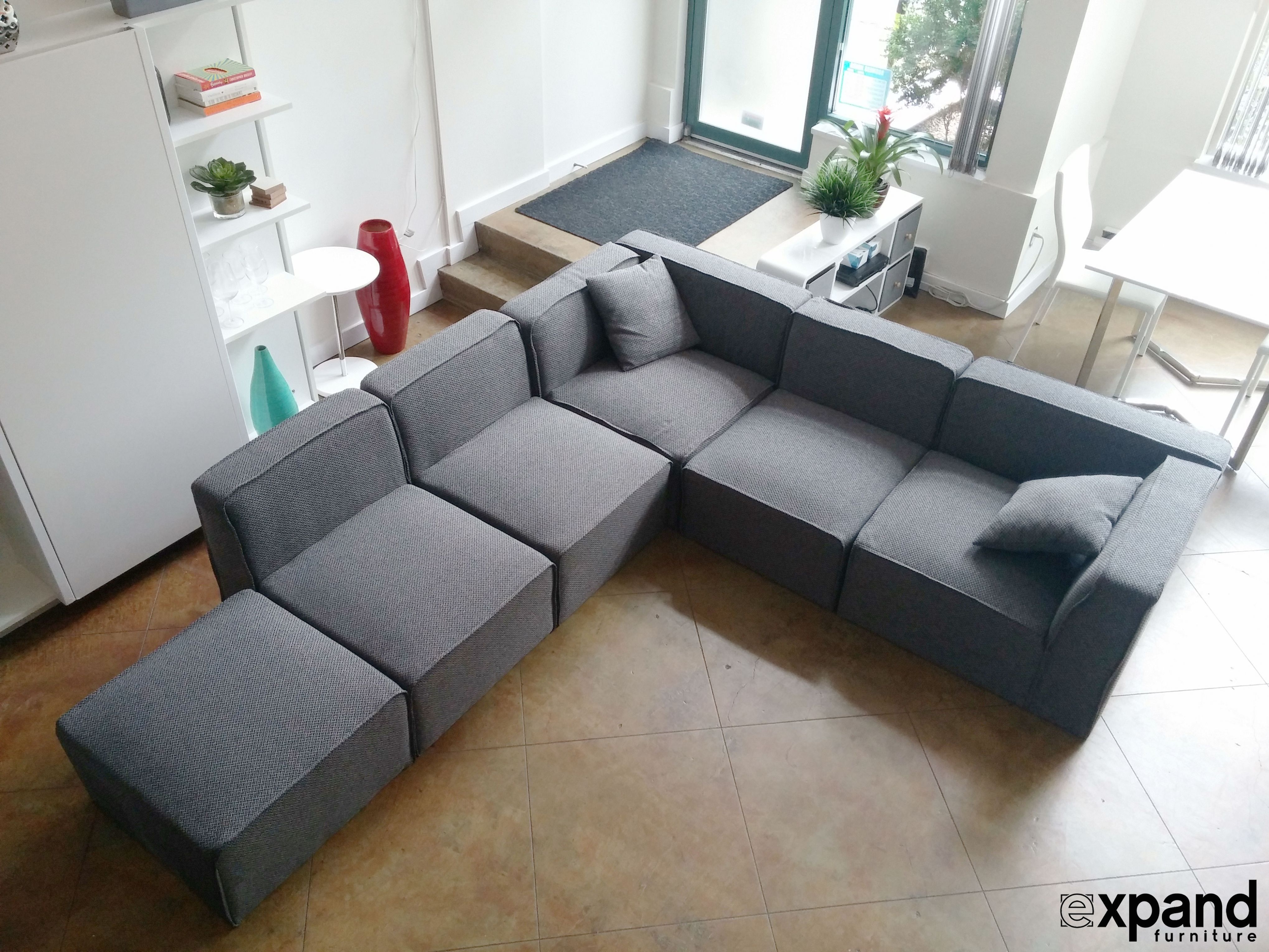 Small Modular Sofa Sectionals | Modular sofa, Small room ...
