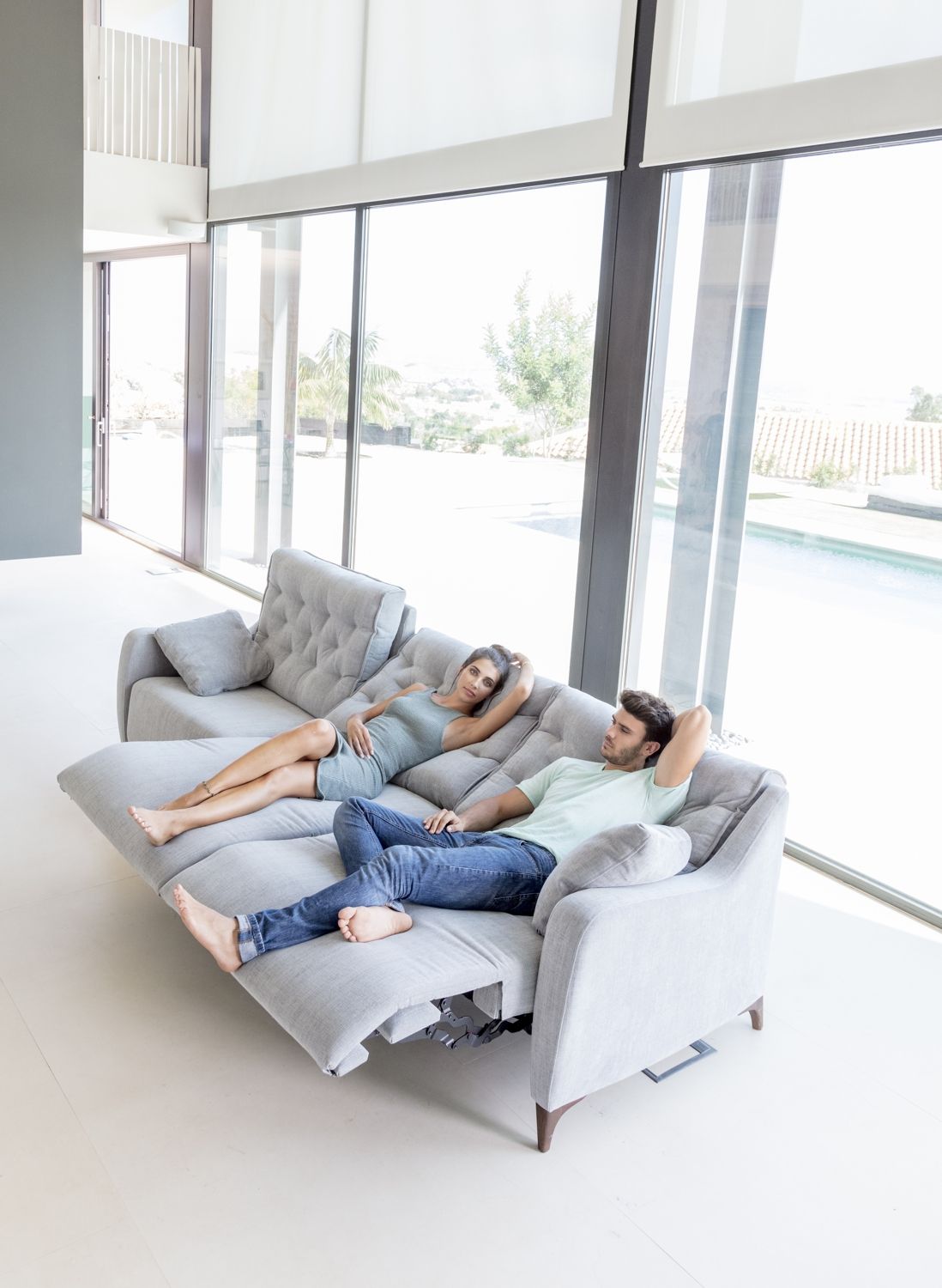 Sofá modular relax eléctrico en 2020 | Sofas relax, Sofás ...