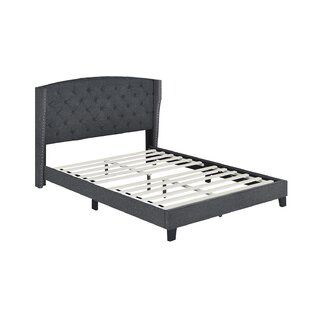 Alcott Hill Greig Fully Upholstered Standard Bed | Cama ...