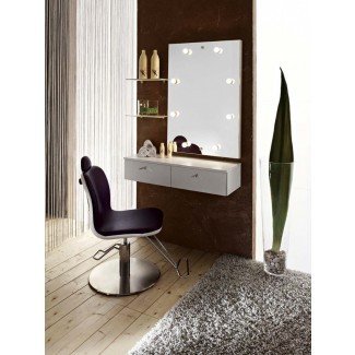  Muebles: tocador con vestidor de espejo con luz ... 