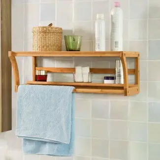  Soporte de riel de toalla de baño de madera de bambú ... [19659012] Soporte de toallero para baño de madera de bambú ... </div>
</p></div>
<div class=