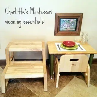  Medio oeste Montessori | Esenciales de destete Montessori 