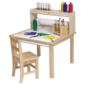  Steffywood Kids Craft Creativity Desk Mesa de arte de madera ... 