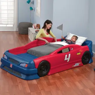  Stock Car Convertible Bed | Cama para niños | Step2 