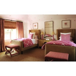  Ropa de cama de celosía - Contemporáneo - habitación para niñas - Phoebe Howard 