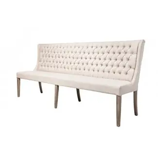  Design Tree Home Montmartre Banquette Dining Bench 90 "
