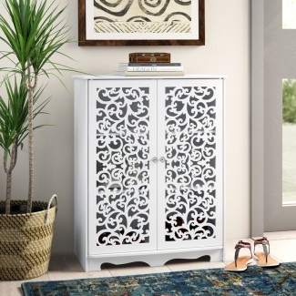 10 pares de gabinetes de almacenamiento de zapatos Escultura Puerta de trabajo