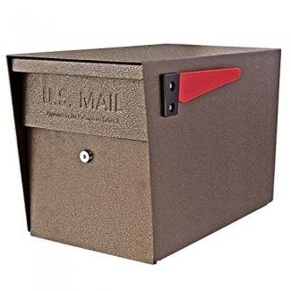  Mail Boss 7106 Buzón de bloqueo de seguridad en la acera (renovado) 