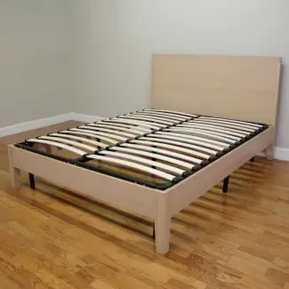  Estructura de cama con plataforma Twin Xl Wood Cama con plataforma Twin Xl 