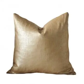  Almohada de bronce dorado Almohada metálica Almohada de cubierta 