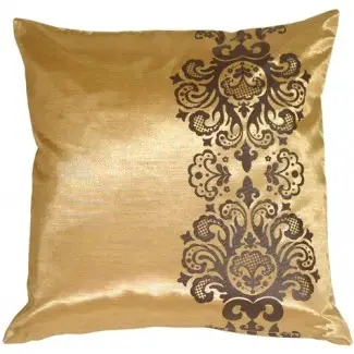  Almohada de tiro dorada con desplazamiento barroco marrón de Pillow Decor [19659010] Cojín dorado con desplazamiento barroco marrón de Pillow Decor </div>
</p></div>
<div class=